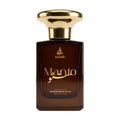 Aadab Manto — 50ml amber musk extrait de parfum for men, in an amber glass bottle with a domed gold cap
